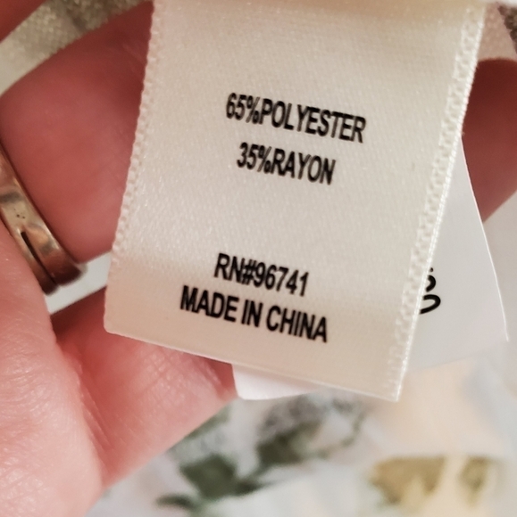 Self Esteem Size XL Pajama Tops Set Tank and Hoodie Floral - Picture 4 of 5